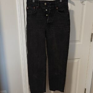 Zara Black Denim Jeans